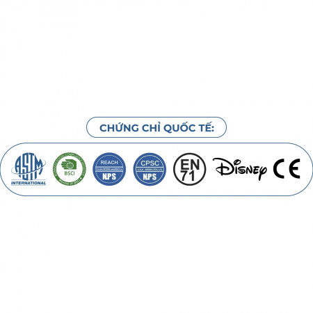 Thú Nhún Bơm Hơi Hình Tuần Lộc vàng Toys House TH319-PA14183