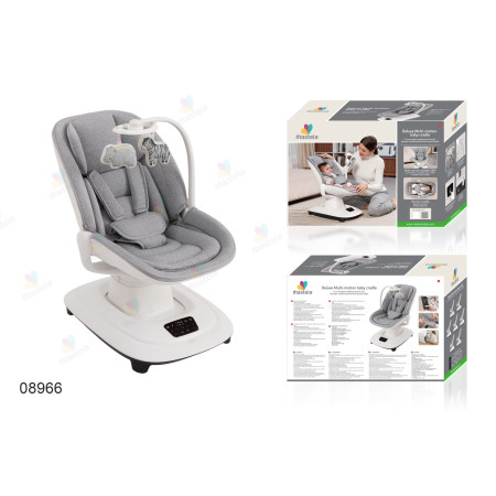 Nôi Đa Chuyển Động Mastela Duluxe 360° - nôi ru ngủ thư giãn cao cấp âu yếm như vòng tay mẹ 08911 - 08966 - 08977