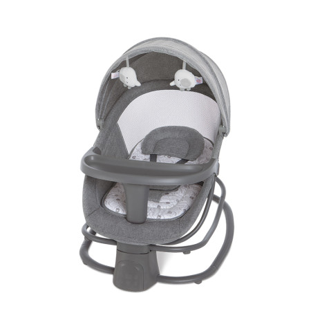 Nôi ru ngủ thư giãn kết hợp ghế ngồi ăn dặm, ghế ngồi đọc sách cho bé Mastela 8081- 8085 - 8087