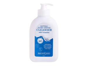 Sữa Tắm 2 Trong 1 Siêu Dịu Nhẹ Dành Cho Da Nhạy Cảm Và Chồng Mụn Lưng - International Natural Ultra Gentle Cleanser With Ceramides 500ml