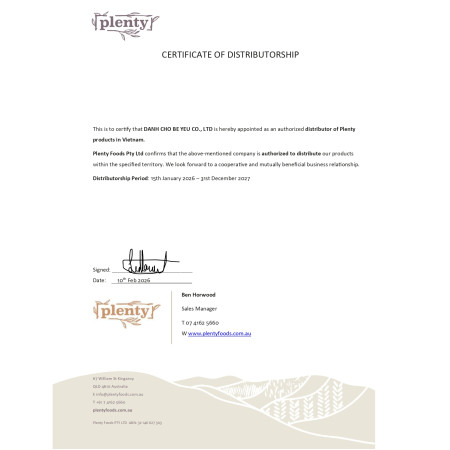  Dầu hạnh nhân ép lạnh Plenty Úc 375ml – giàu vitamin E, axit béo không bão hòa đơn, tốt cho tim